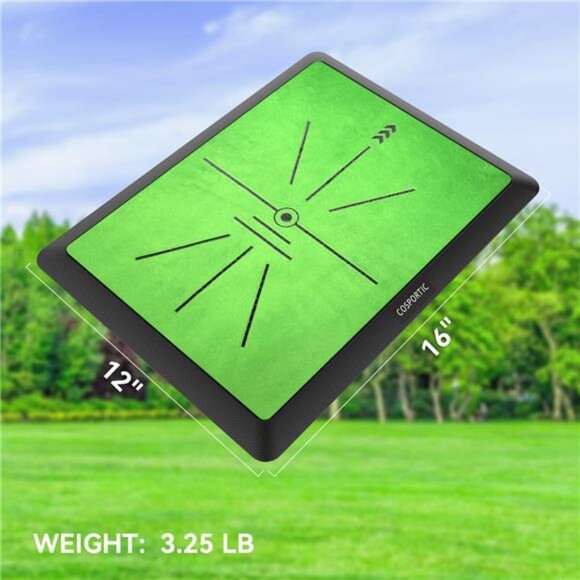 Golf Hitting Mat | Golf Training Mat for Swing Path Feedback/Detection Batting - Picture 5 of 7